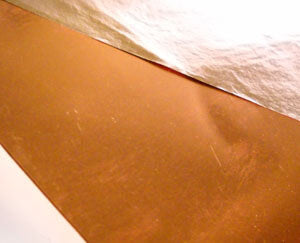 M-1 Copper Tooling Foil - 12" x 12"