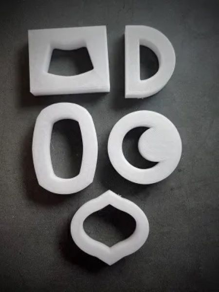 TOOL711b - Large Square Donut 1.5 inch Silhouette Die