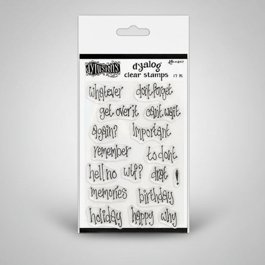 TOOL138 - Dylusions Ranger Stamps for Enameling with Potter and Archive Ink Pads