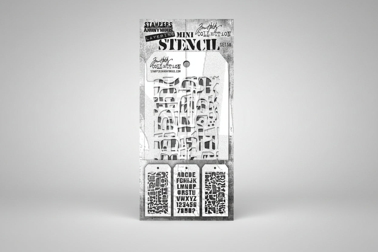 TOOL138 - Dylusions Ranger Stamps for Enameling with Potter and Archive Ink Pads