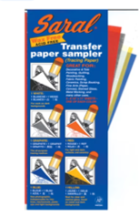 TOOL174 Saral Wax Free Tracing Paper - Variety Pack - 5 sheets