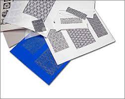 C-7 PnP (Press n' Peel) Blue transfer paper - 1 sheet