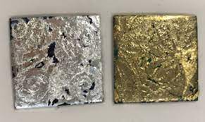 Silver & Gold Leaf - Book of 25