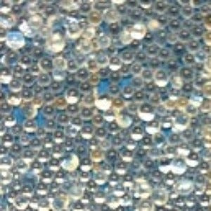 Reflective Glass Beads - No Whole - 4 sizes - 1 oz