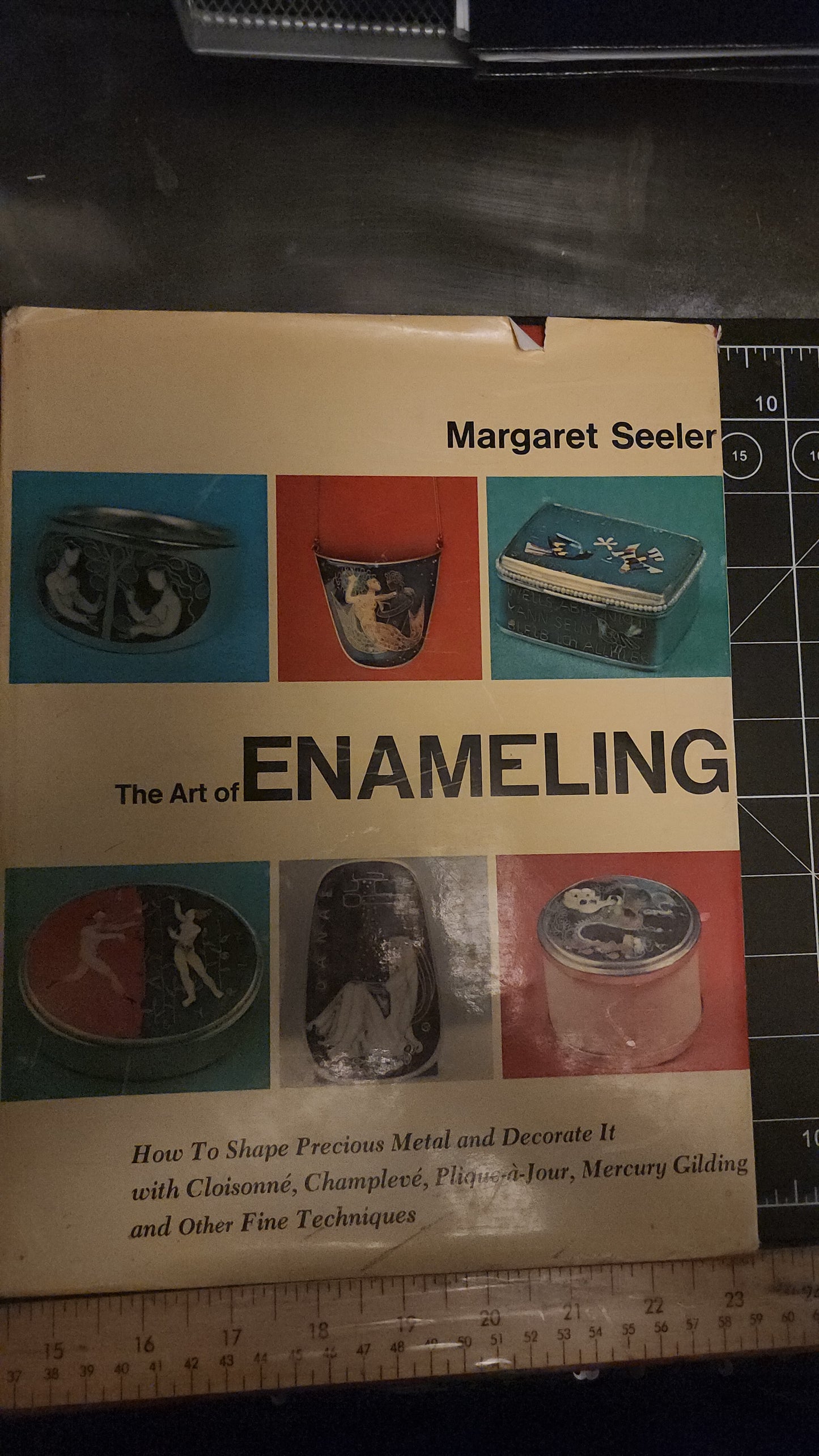 The Emporium Book Shelf  - The Art of Enameling - Margaret Seeler
