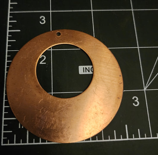 EV026 Copper Blank Circle - Large Hoop