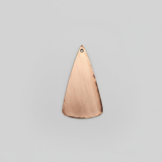 EV114 Copper Blank-Triangle/Teardrop With Hole!