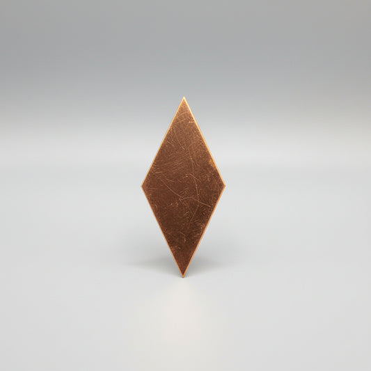 EV117 Copper Blank Diamond  2.5 " x 1'