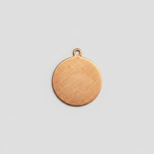 EV023 Copper Blank Misc. - Small Copper Tag