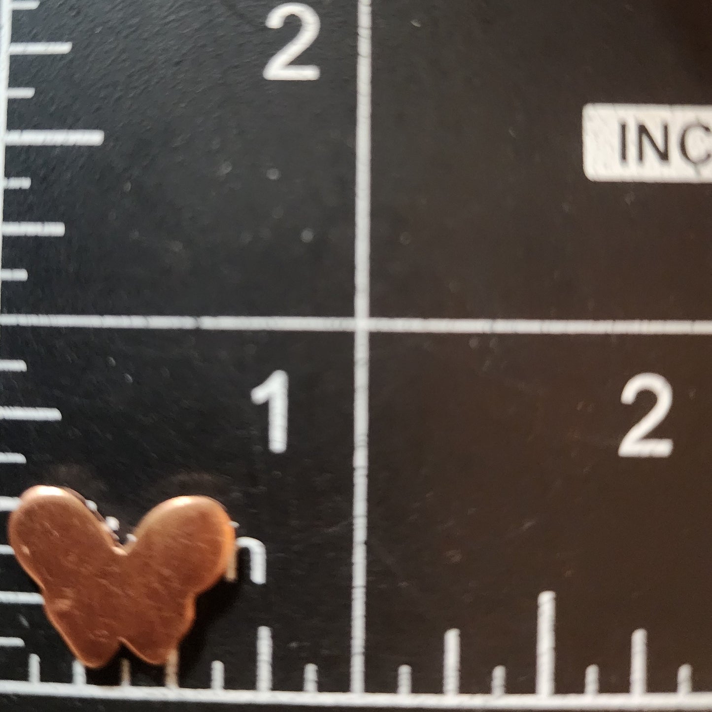 EV162 Copper Blank Heart - Tiny Heart