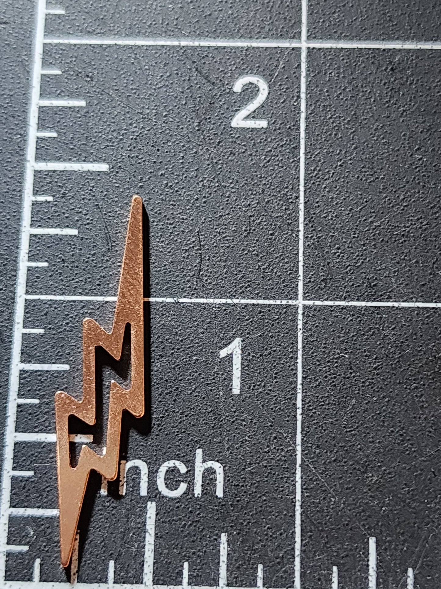 EV184 Copper Blank Celestial   - Lightening With Cut Outs