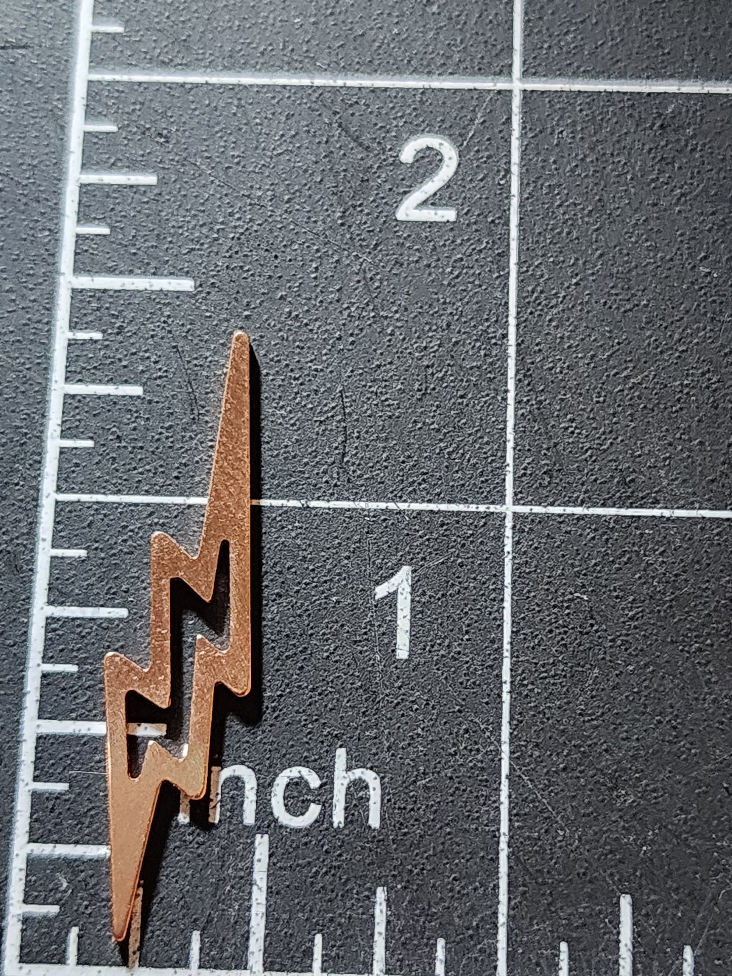 EV184 Copper Blank Celestial   - Lightening With Cut Outs