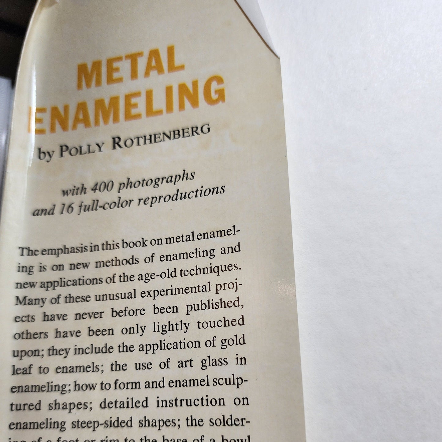 The Emporium Book Shelf  - Metal Enamelling