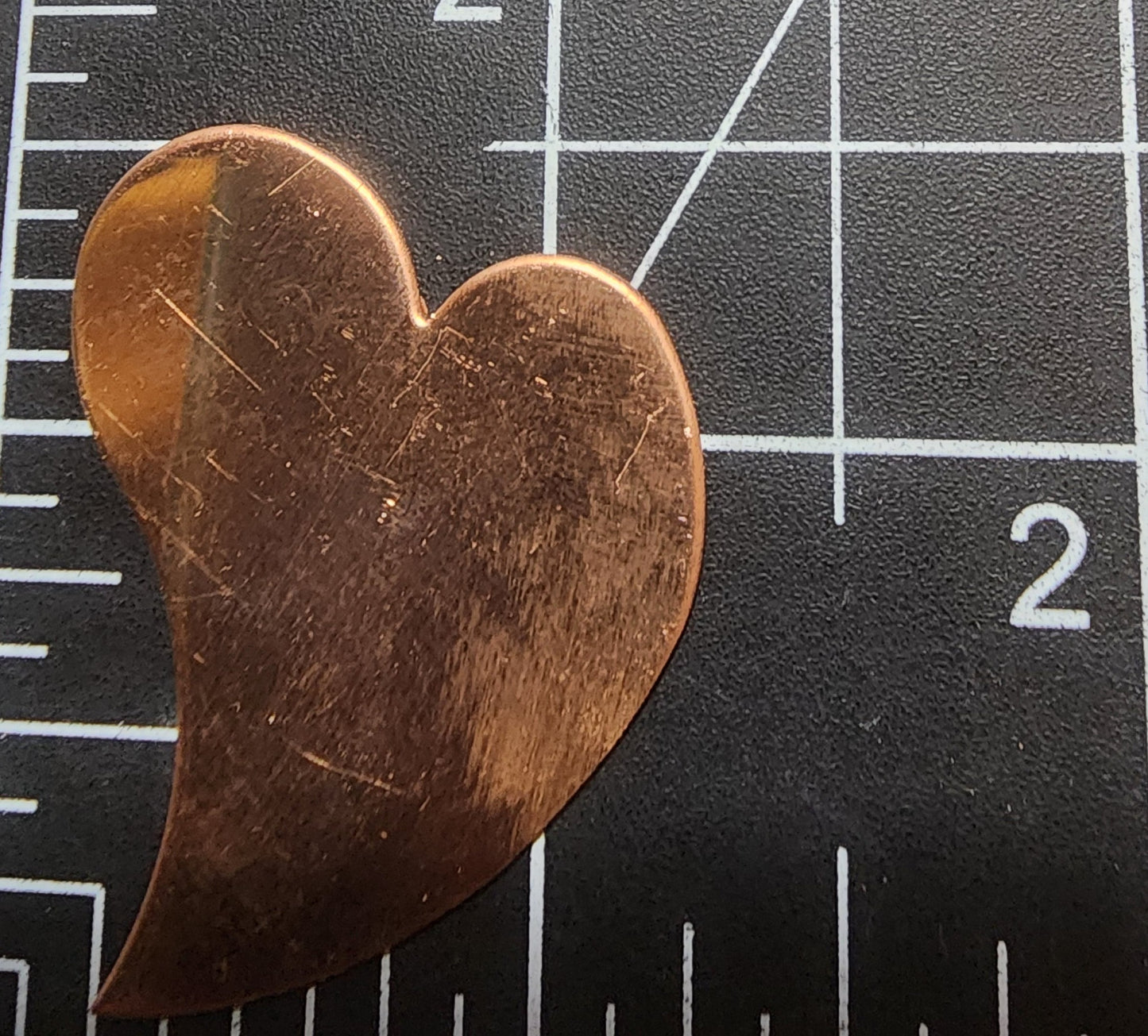 EV001 Copper Blank - Beautiful Heart!