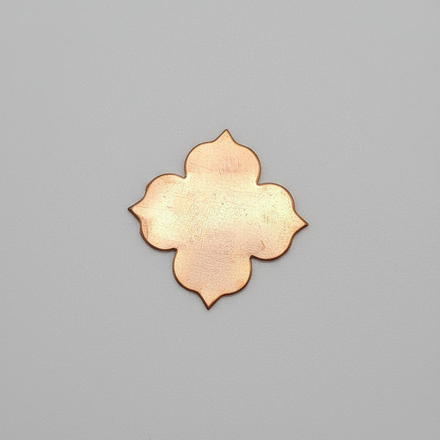EV202 Copper Blank - Pretty Flower