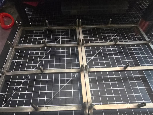 TOOL718 - Large Heavy Duty 12 point trivet  - 81/2" x 6"