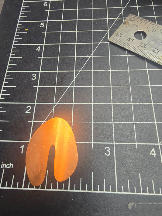EV011 Copper Blank  Misc. - Fun U shape