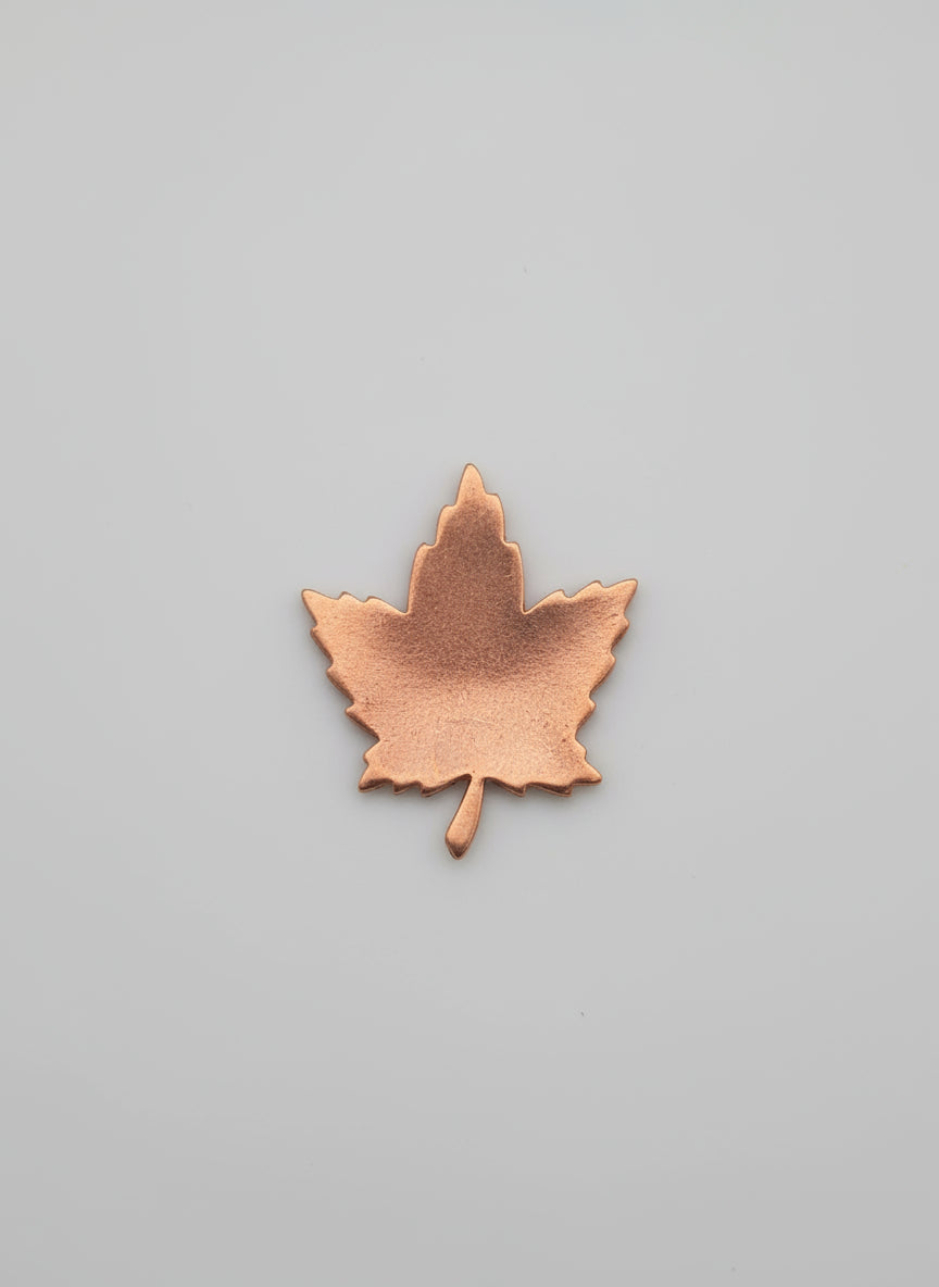 EV106 Copper Blank Canadian Maple Leaf