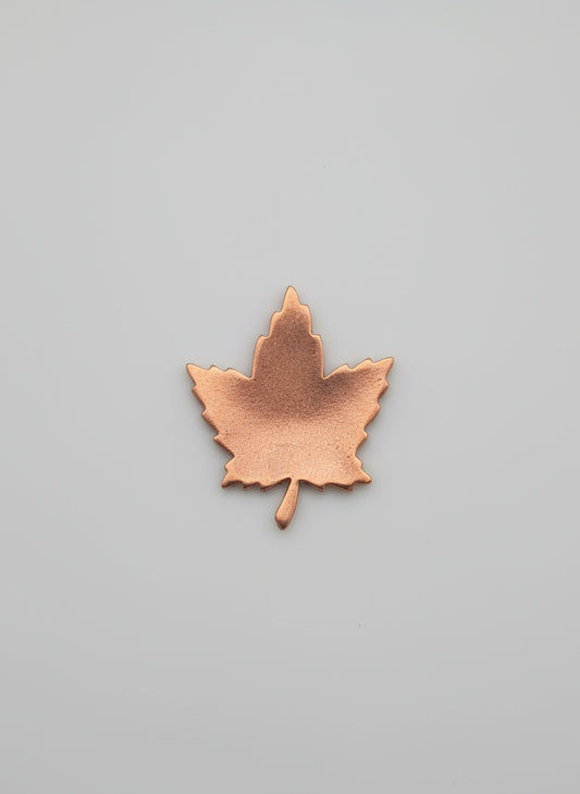 EV106 Copper Blank Canadian Maple Leaf