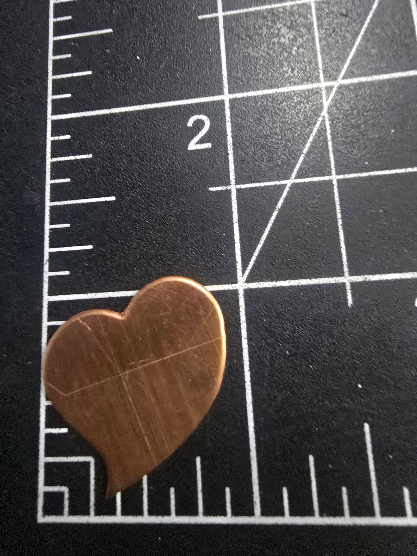 EV205 Copper Blank - Pretty Heart