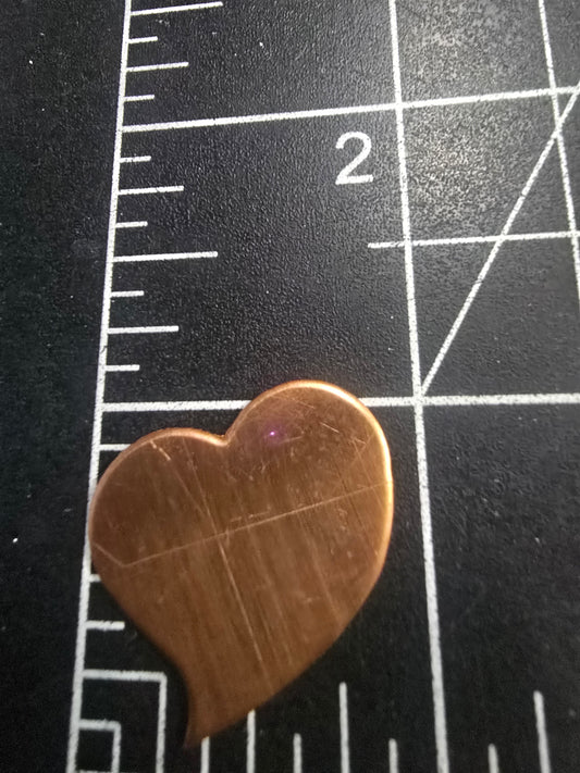 EV205 Copper Blank - Pretty Heart
