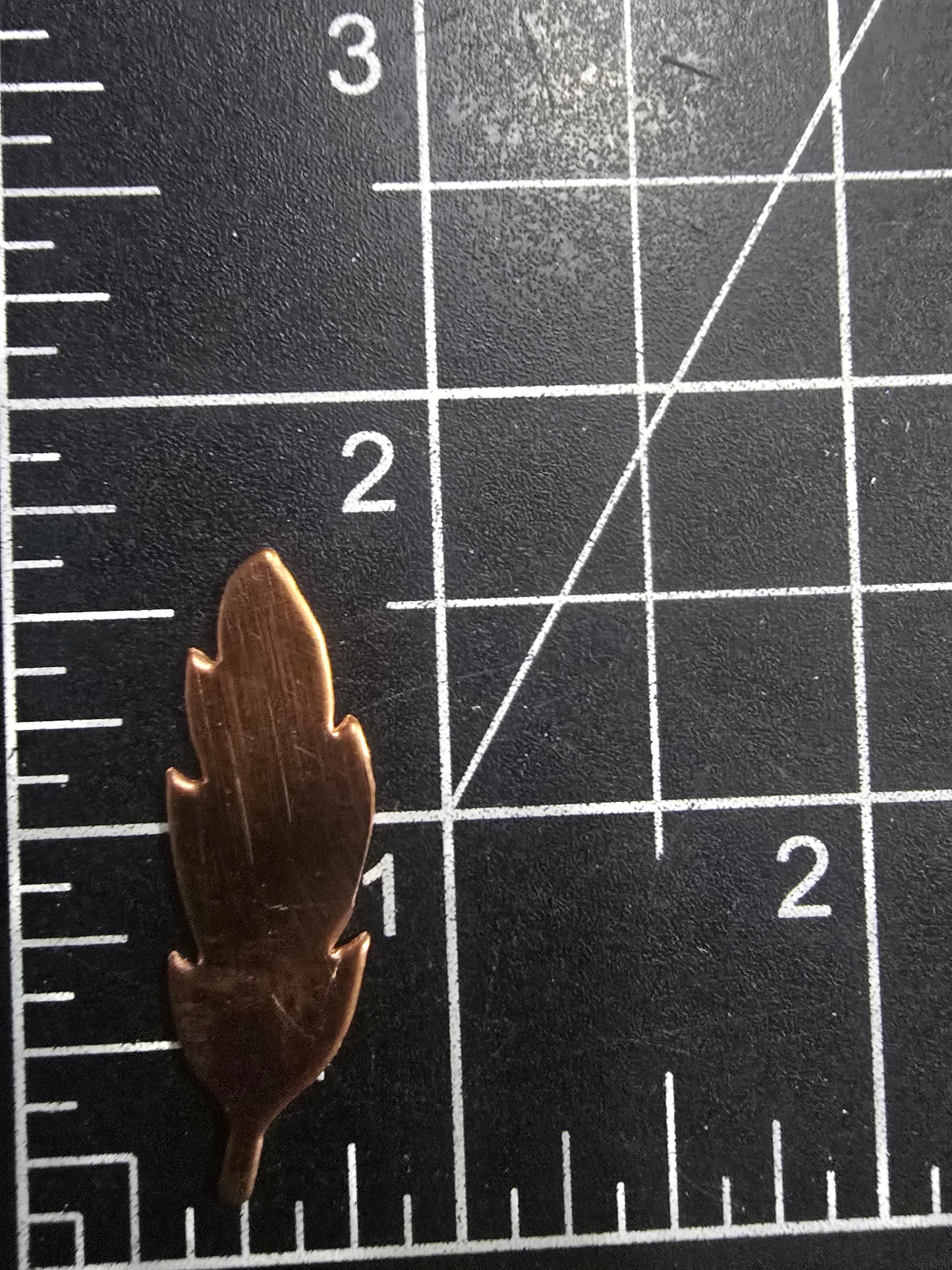 EV215 Copper Blank Nature- Feather