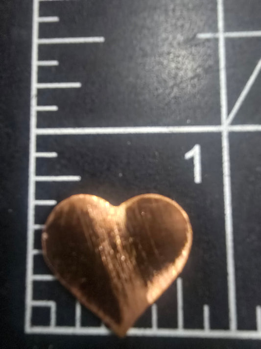 EV217 Copper Blank - Small Heart