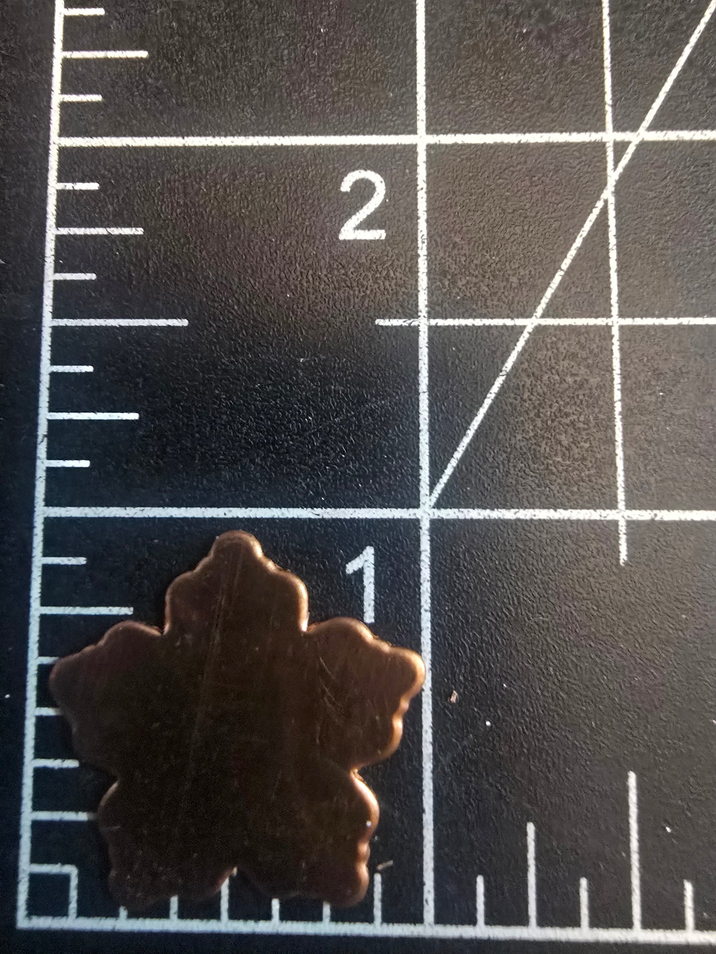 EV221 Copper Blank - Small Cute Flower