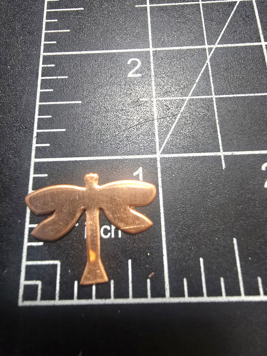 EV222 Copper Blank - Cute Dragonfly