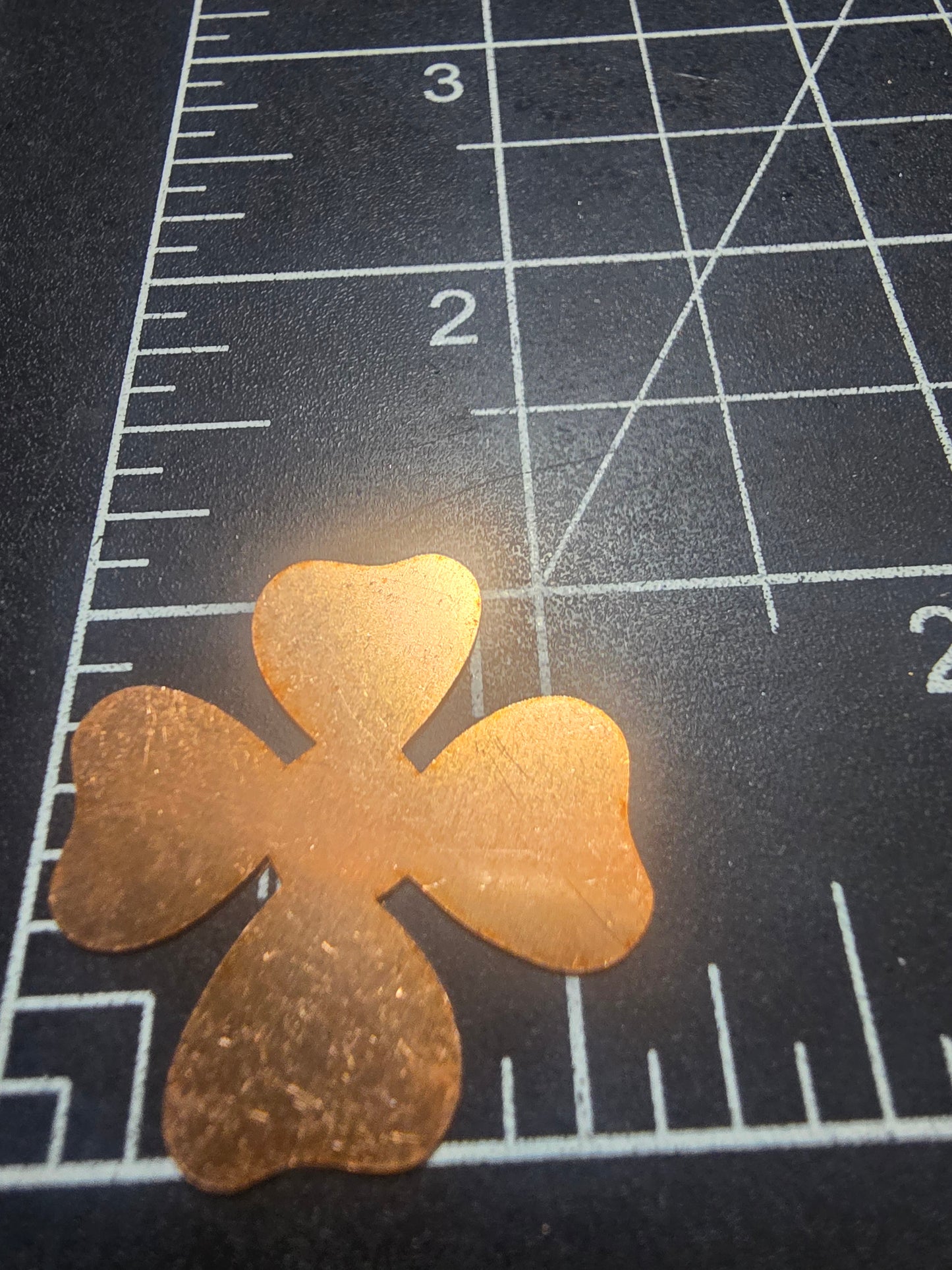 EV226 Copper Blank - Lucky Shamrock