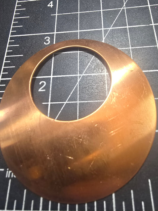large copper hoop