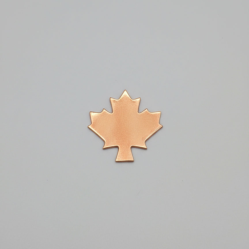 EV223 Copper Blank - Large Maple Leaf