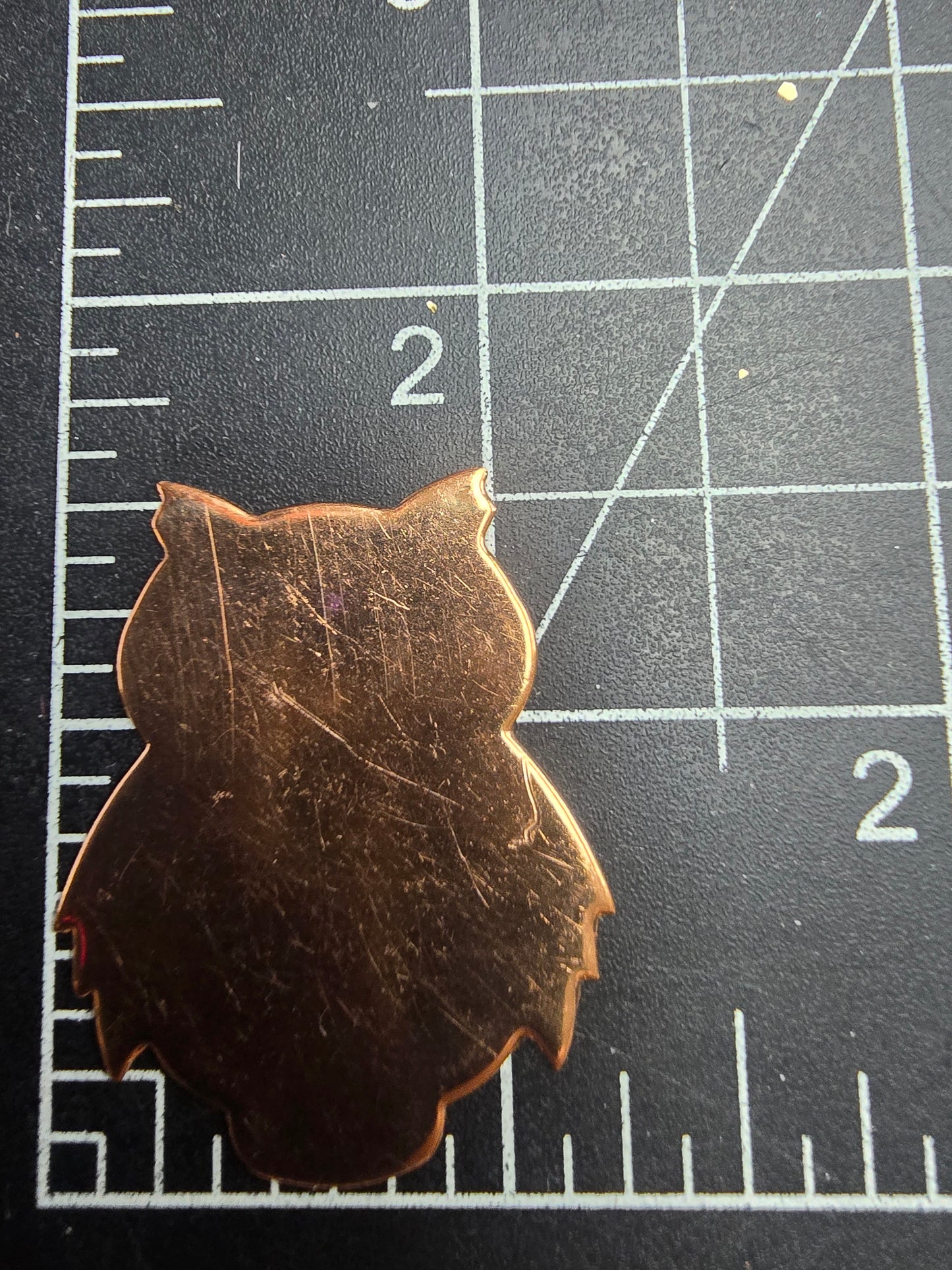 EV121 Copper Blank - Large Owl