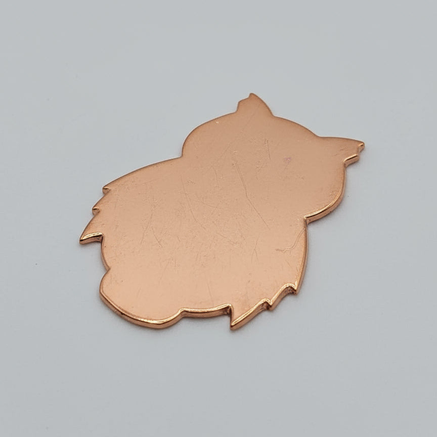 EV121 Copper Blank - Large Owl