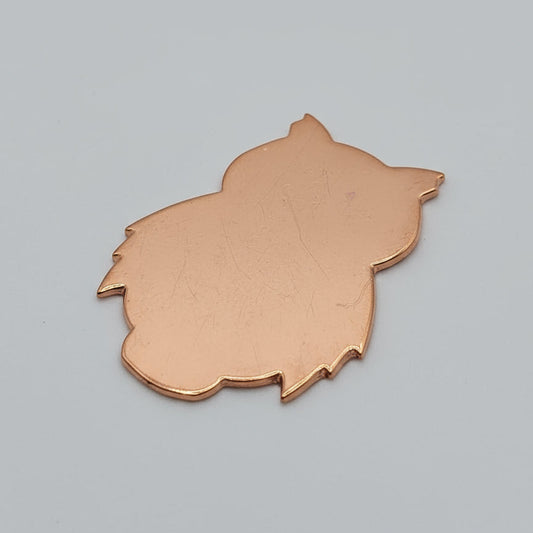 EV121 Copper Blank - Large Owl