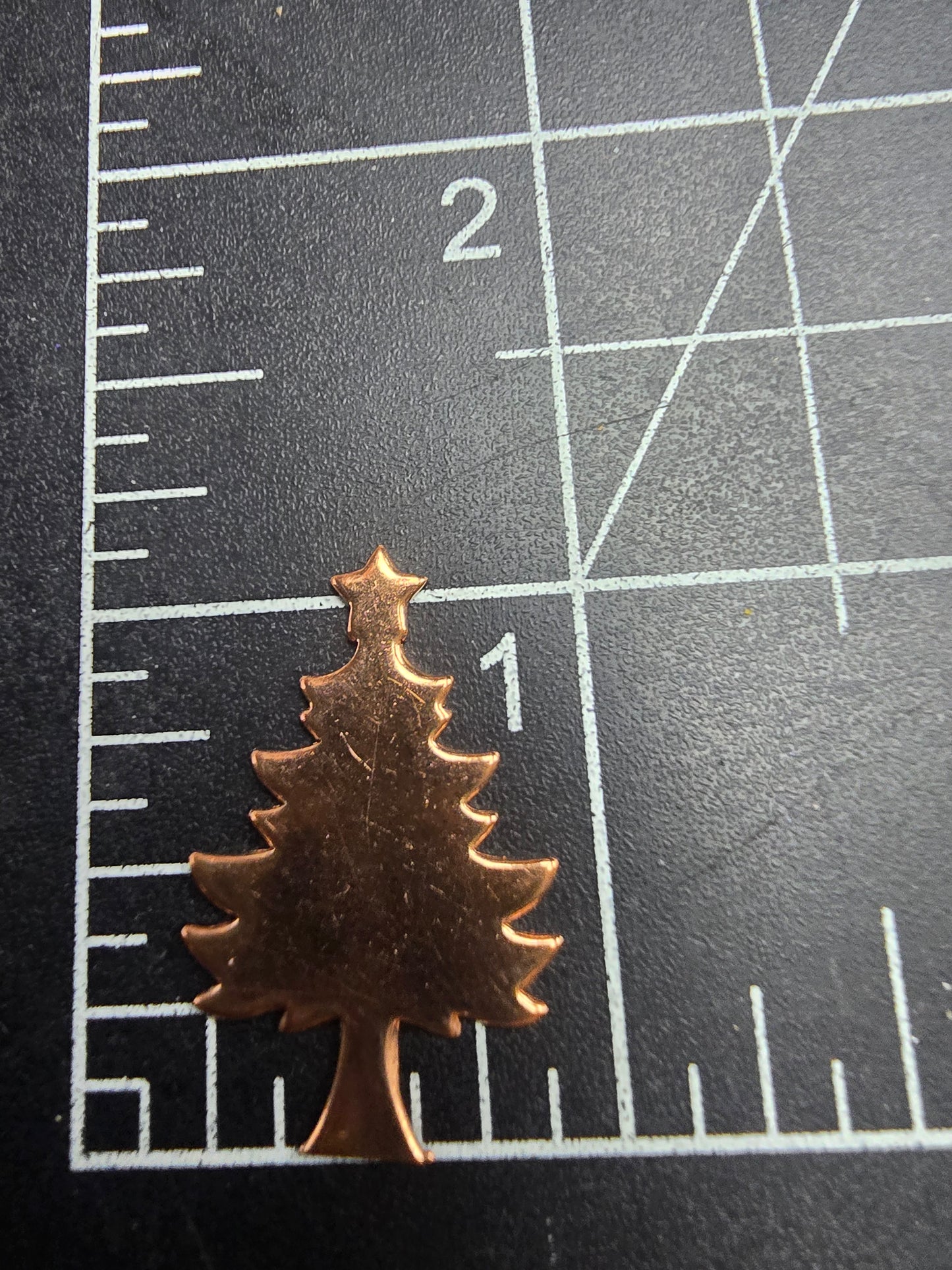 EV071 Copper Blank Nature - Christmas Tree