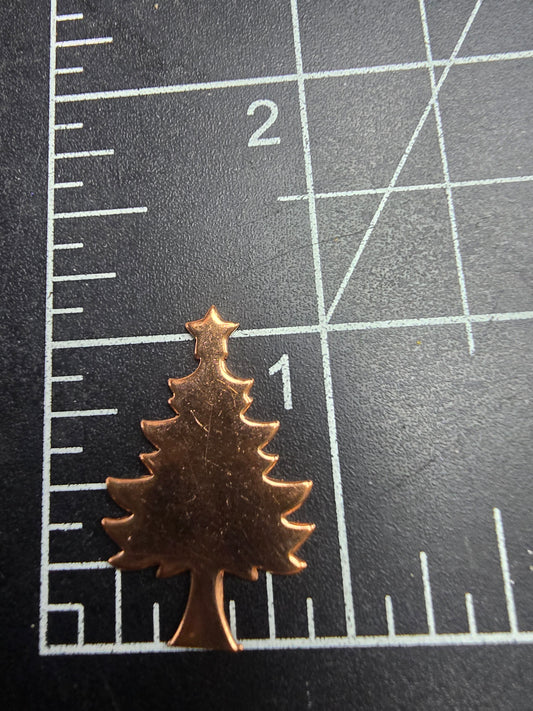 EV071 Copper Blank Nature - Christmas Tree