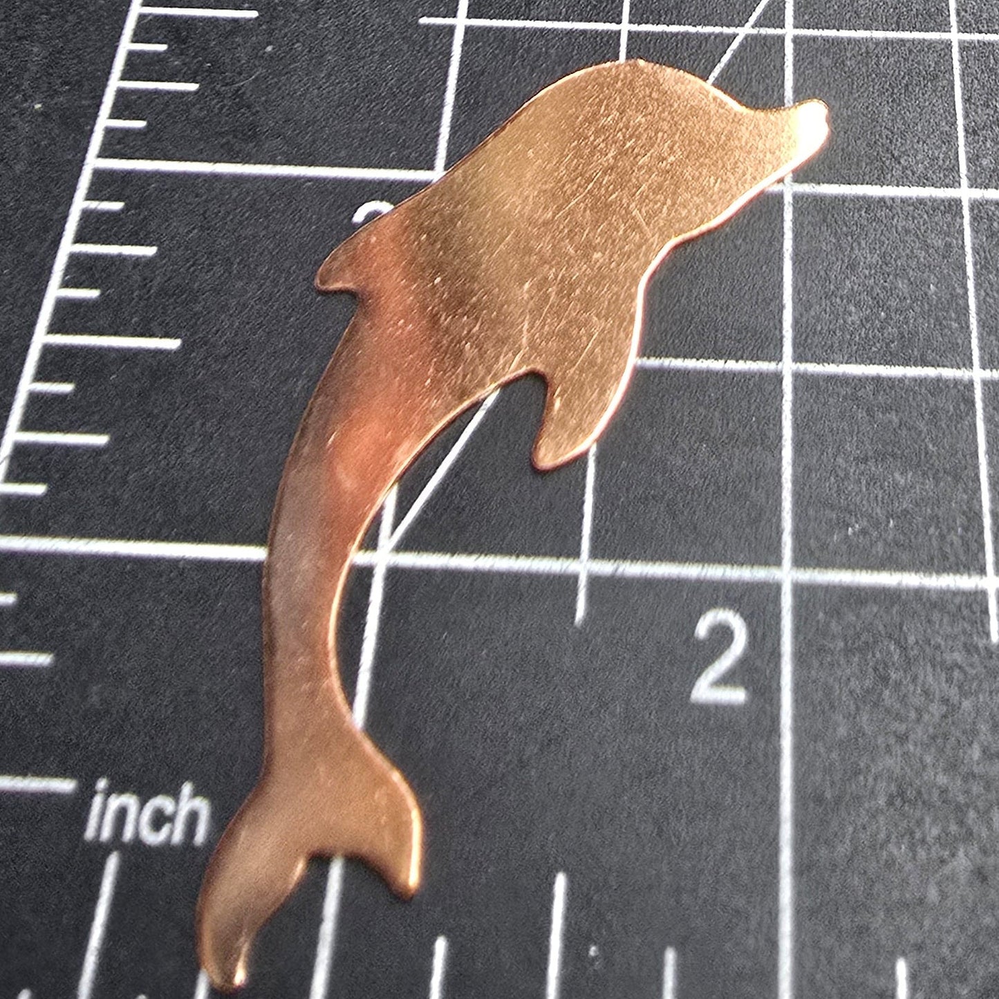 EV107 Copper Blank - Large Dolphin