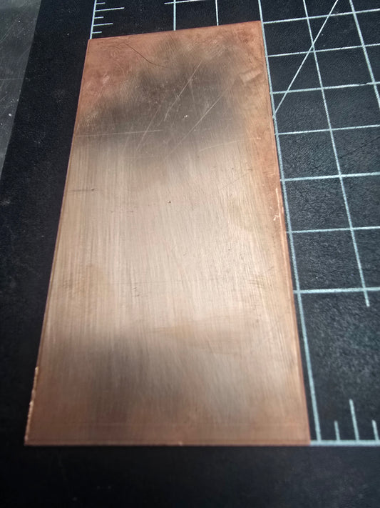 EV157 Copper Blank - Rectangle 4" x 2"
