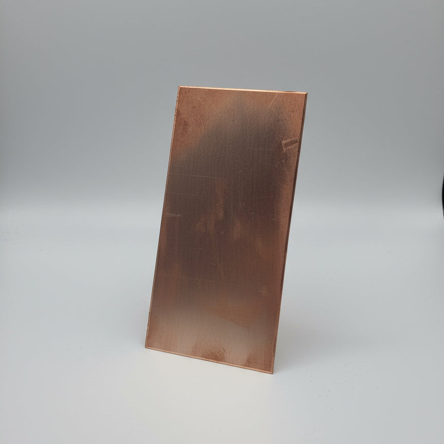 EV157 Copper Blank - Rectangle 4" x 2"