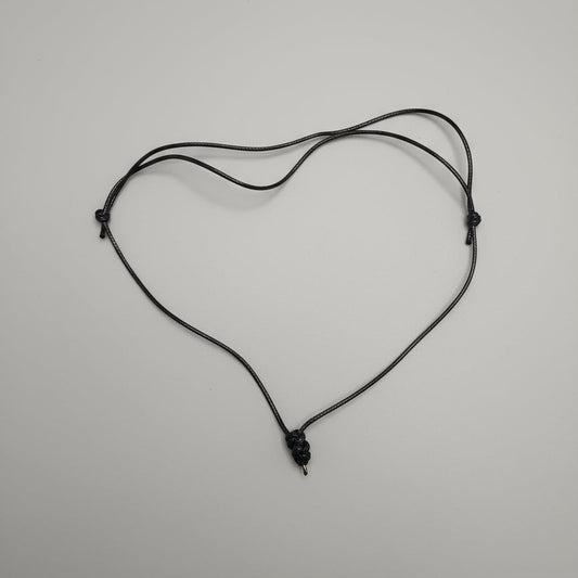 TOOL799 Adjustable Wax Rope Necklace With Jump Ring