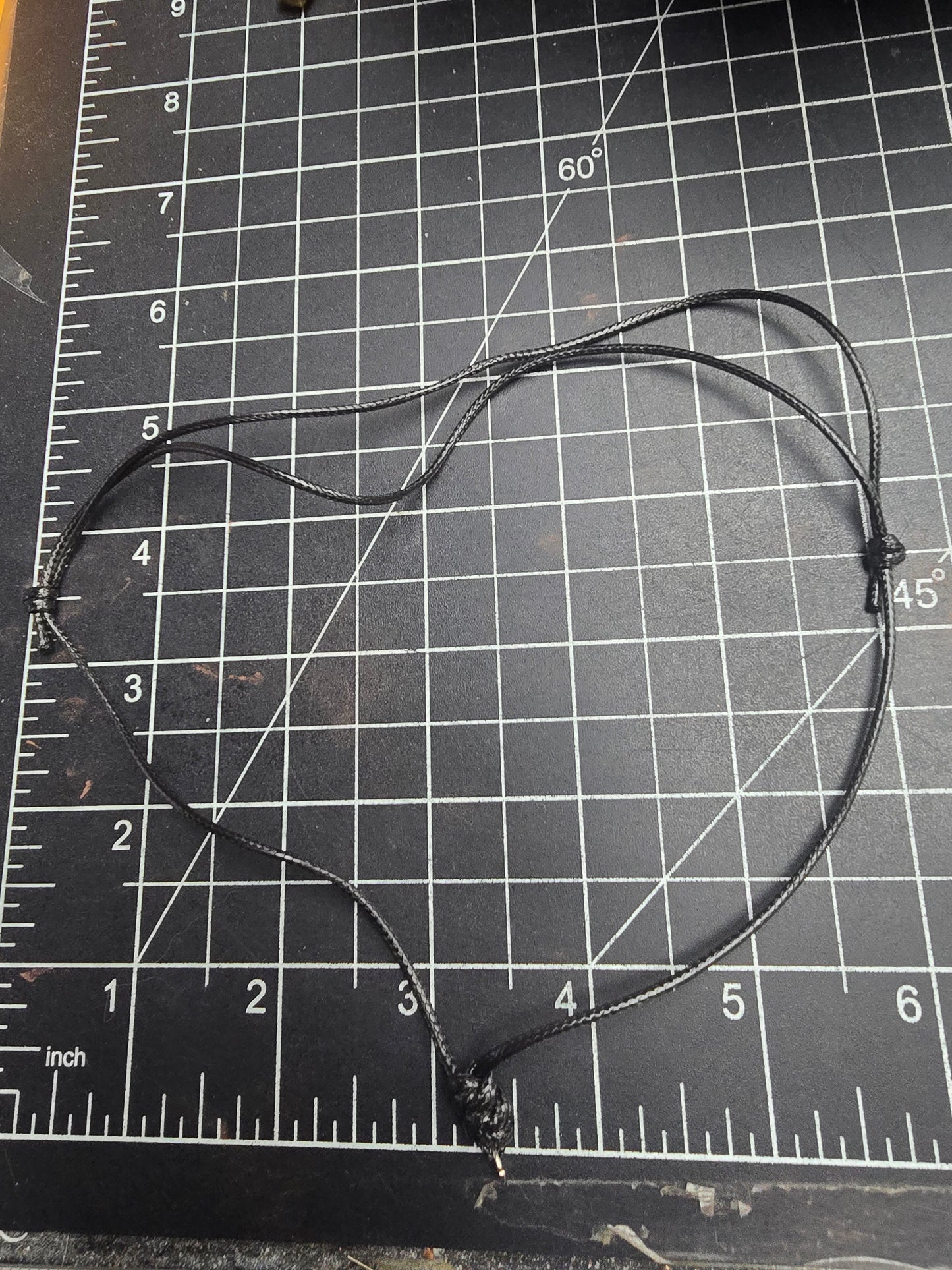 TOOL799 Adjustable Wax Rope Necklace With Jump Ring