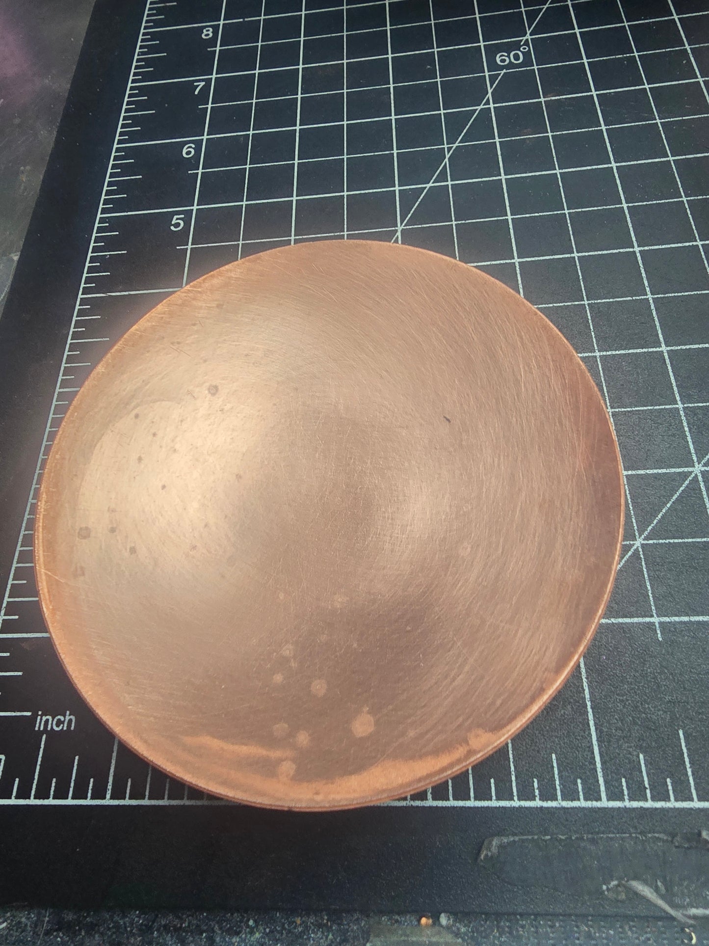 EV033 Copper Blank Circle - Trinket Dish