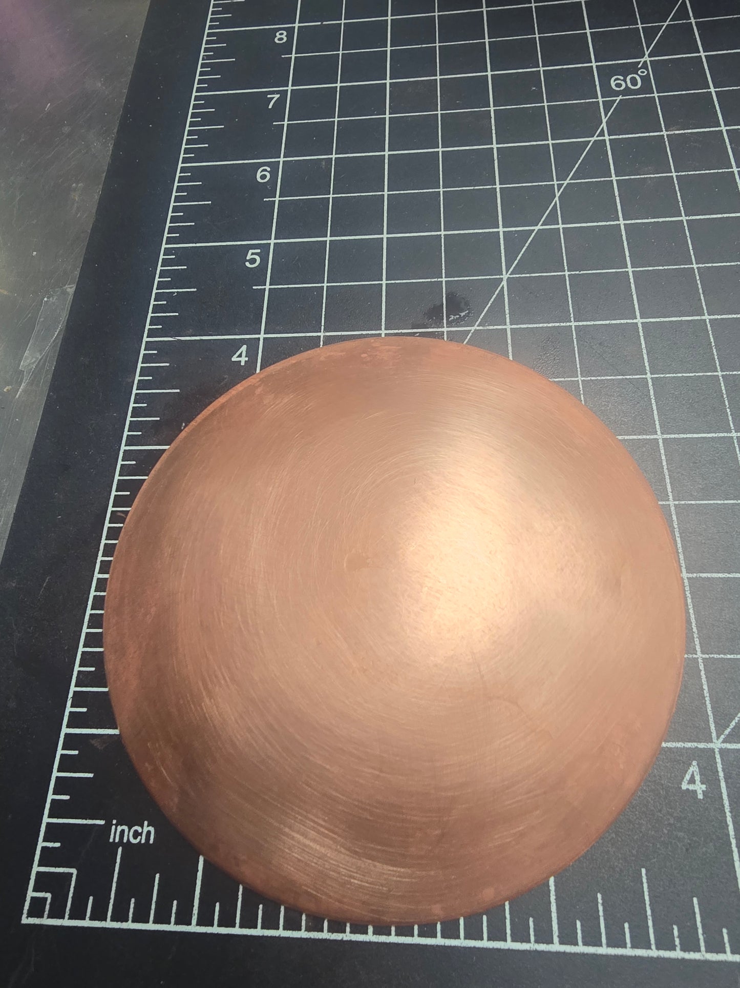 EV033 Copper Blank Circle - Trinket Dish