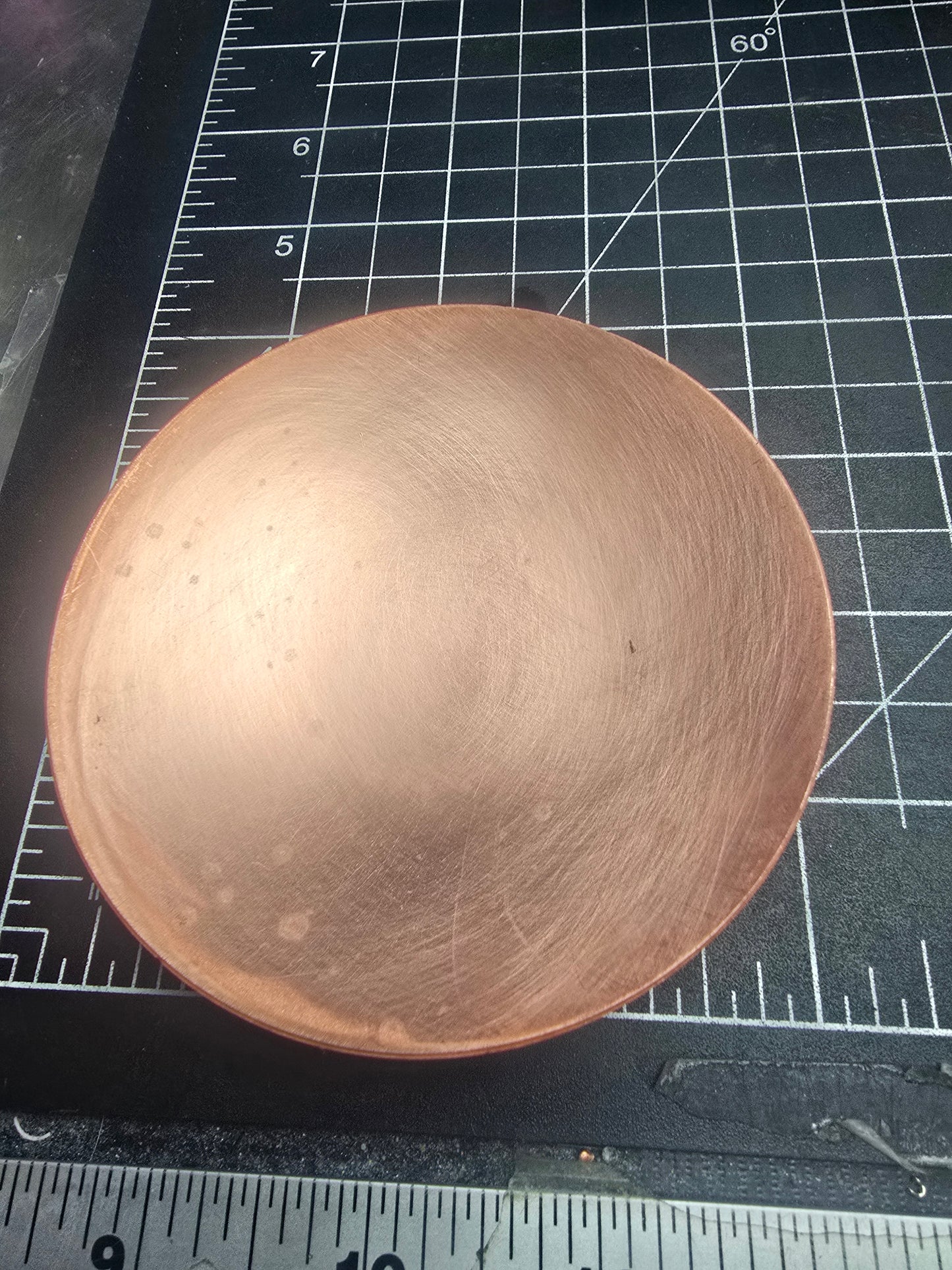 EV033 Copper Blank Circle - Trinket Dish