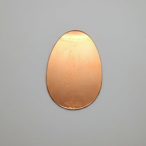 EV144 Copper Blank - Large Oval
