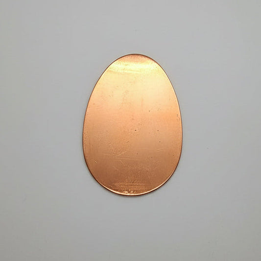 EV144 Copper Blank - Large Oval