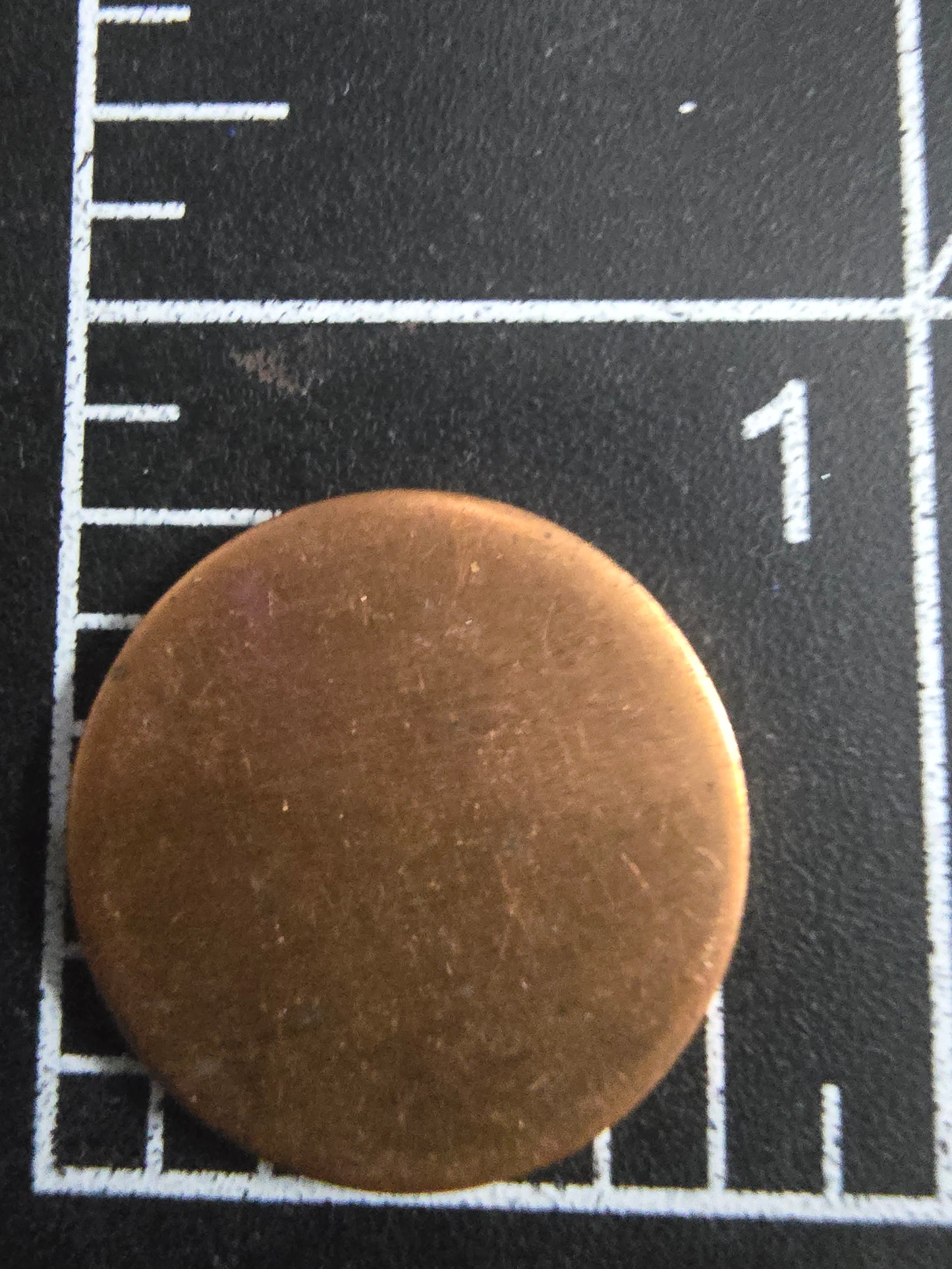 EV133 Copper Blank - Small Circle