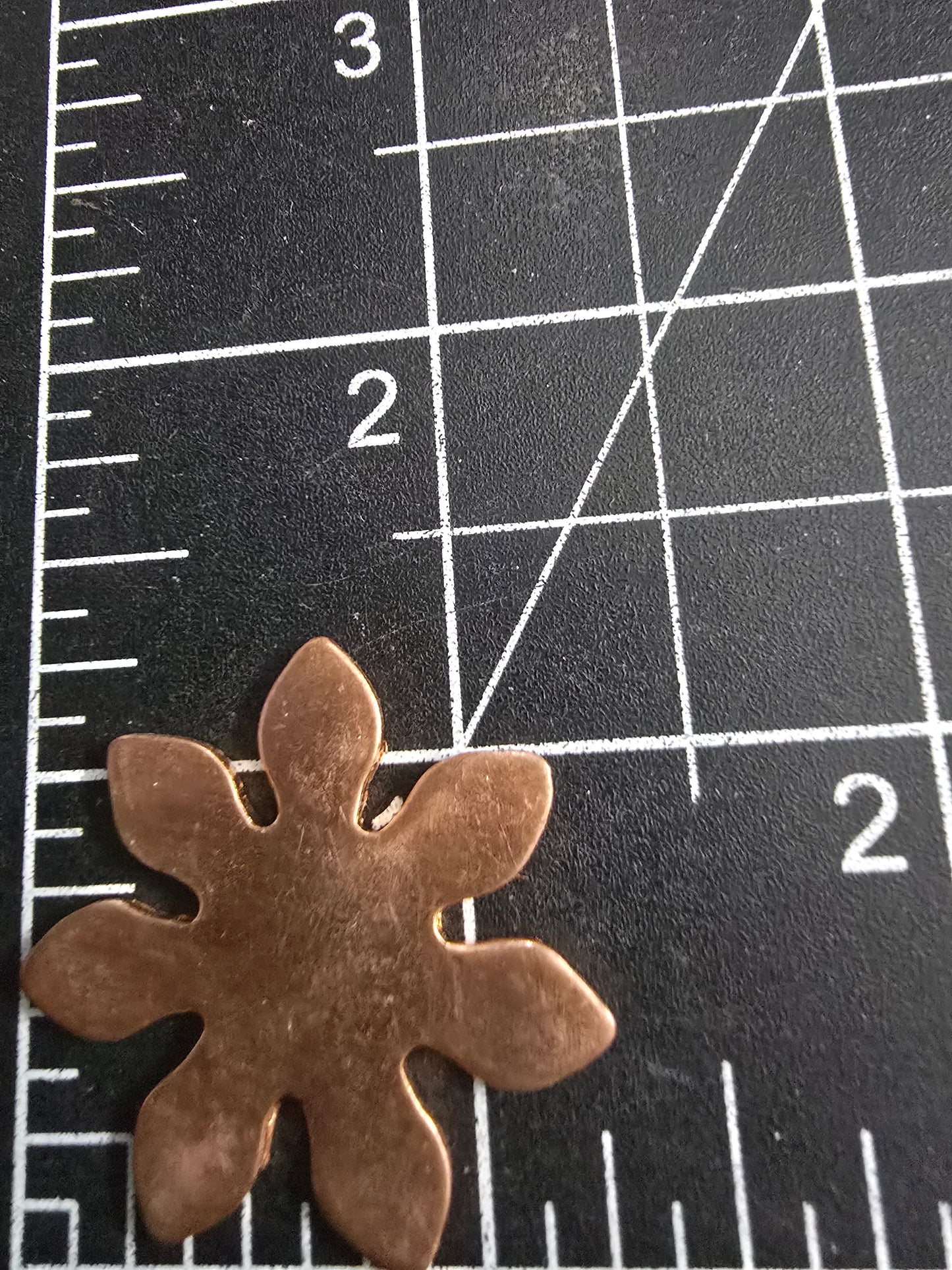 EV064 Copper Blank - Cute Flower