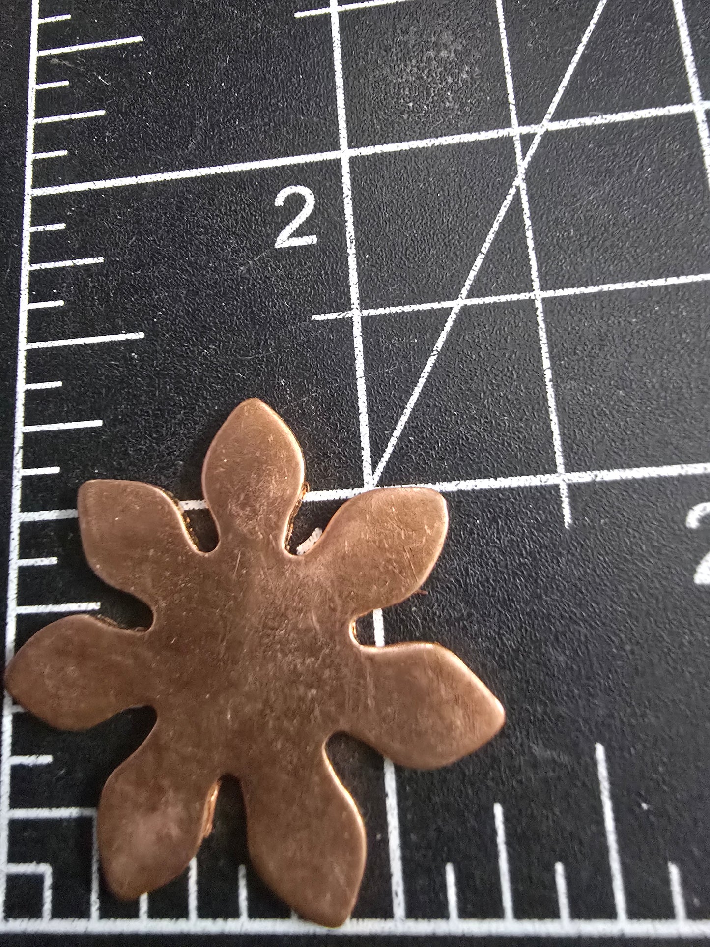 EV064 Copper Blank - Cute Flower